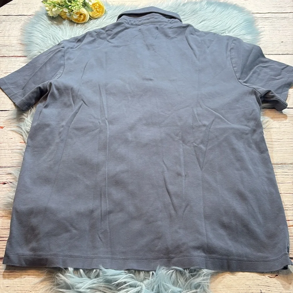 Banana Republic Slate Short Sleeve Polo sz XL
